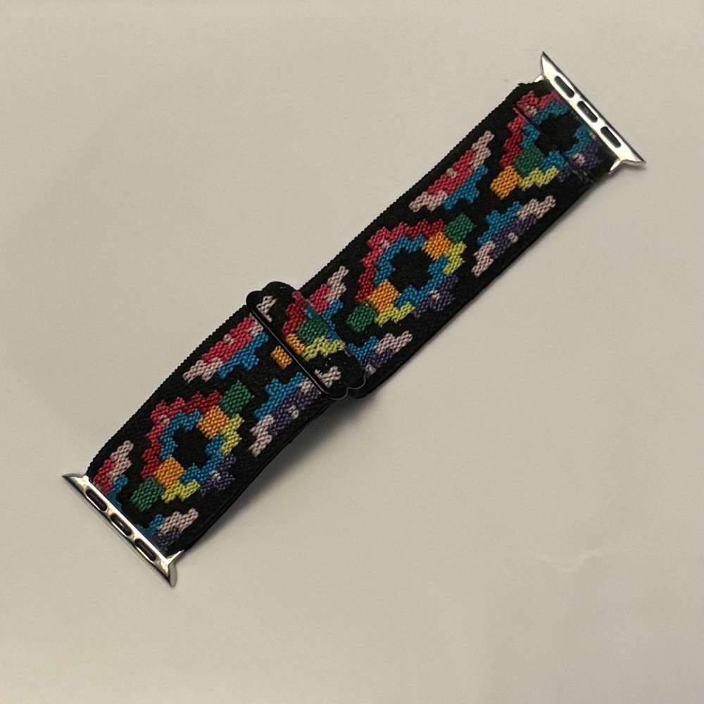 Colorful Patterned Apple Watch Band